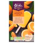 Sainsbury's Valencia Orange Lollies, Taste the Difference x4