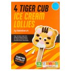 Sainsbury's Tiger Lollies x4 60ml