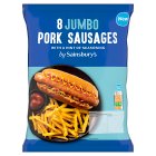 Sainsbury's Jumbo Pork Sausages x8 800g