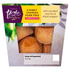 Sainsbury's Dinky Chorizo Pork Pies Summer Edition, Taste the Difference x8 200g