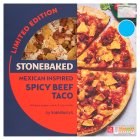 Sainsbury's Stonebaked Mexican Inspired Spicy Beef Taco 305g