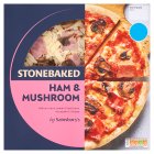 Sainsbury's Stonebaked Ham & Mushroom 285g