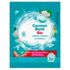 Sainsbury's Coconut Burst Bio Laundry Capsules 25x13g