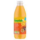 Sainsbury's Flourish Orange Carrot Passionfruit & Ginger Immune Smoothie 750ml