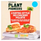 Sainsbury's Plant Pioneers Katsu Style No Chicken Fillets x2 240g