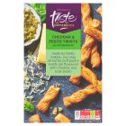 Sainsbury's Cheddar & Pesto Twists, Taste the Difference 100g