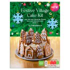 Sainsbury's Festive Village Cake Kit 475g