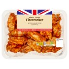 Sainsbury's Firecracker Cooked British Chicken Wings 525g (ready to eat)