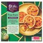 Sainsbury's Hazelnut & Florentine Tarts, Taste the Difference x4 190g