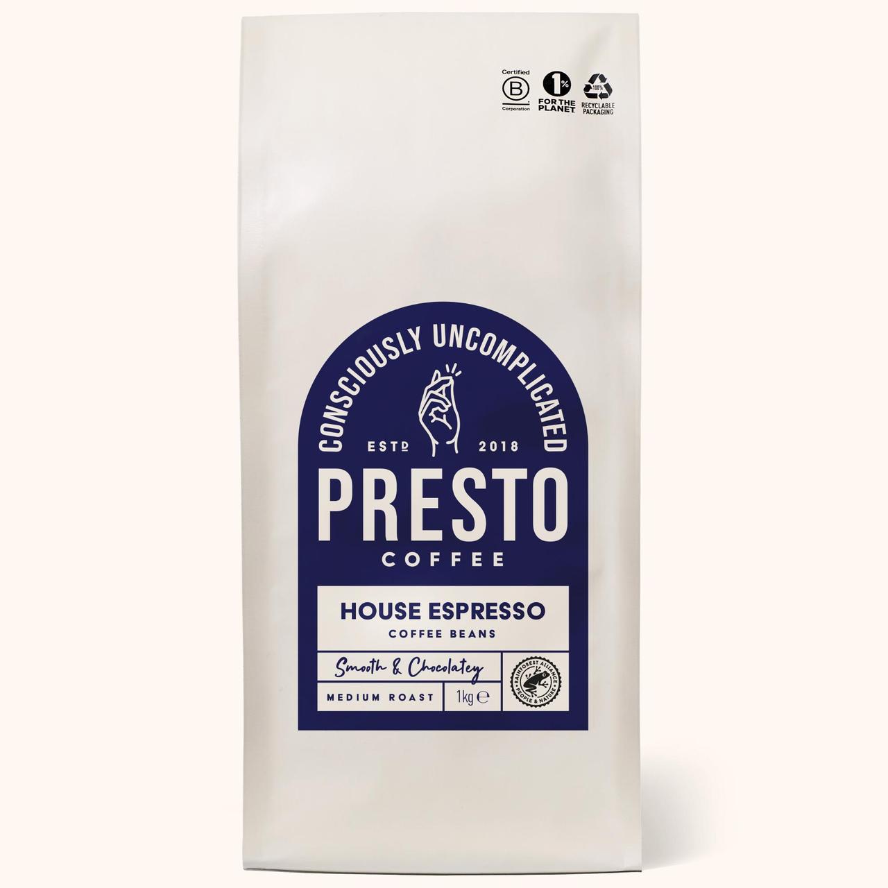 Presto House Espresso Speciality Coffee Beans