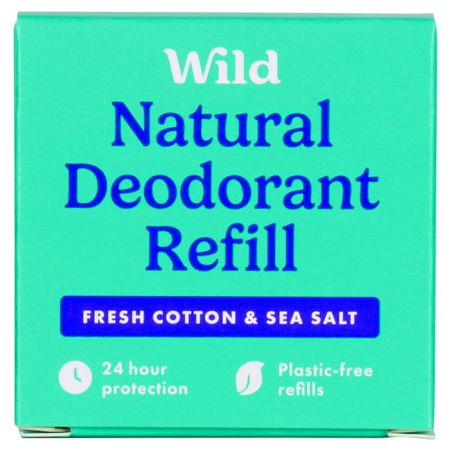 Wild Fresh Cotton & Sea Salt Deo Refill - HelloSupermarket