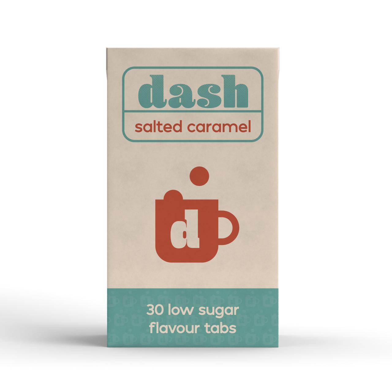 Dash Low Sugar Salted Caramel Flavouring Tablets