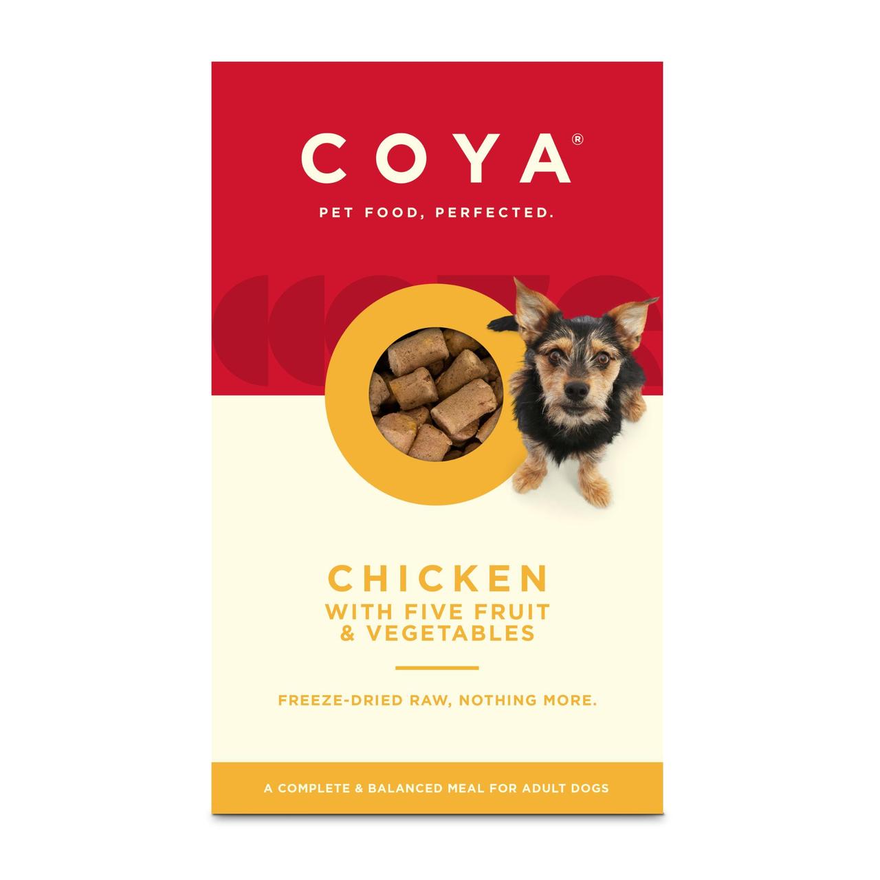 COYA Freeze-Dried Raw Adult Dog Food Chicken