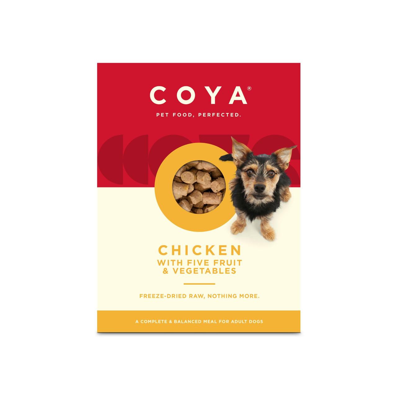 COYA Freeze-Dried Raw Adult Dog Food Chicken