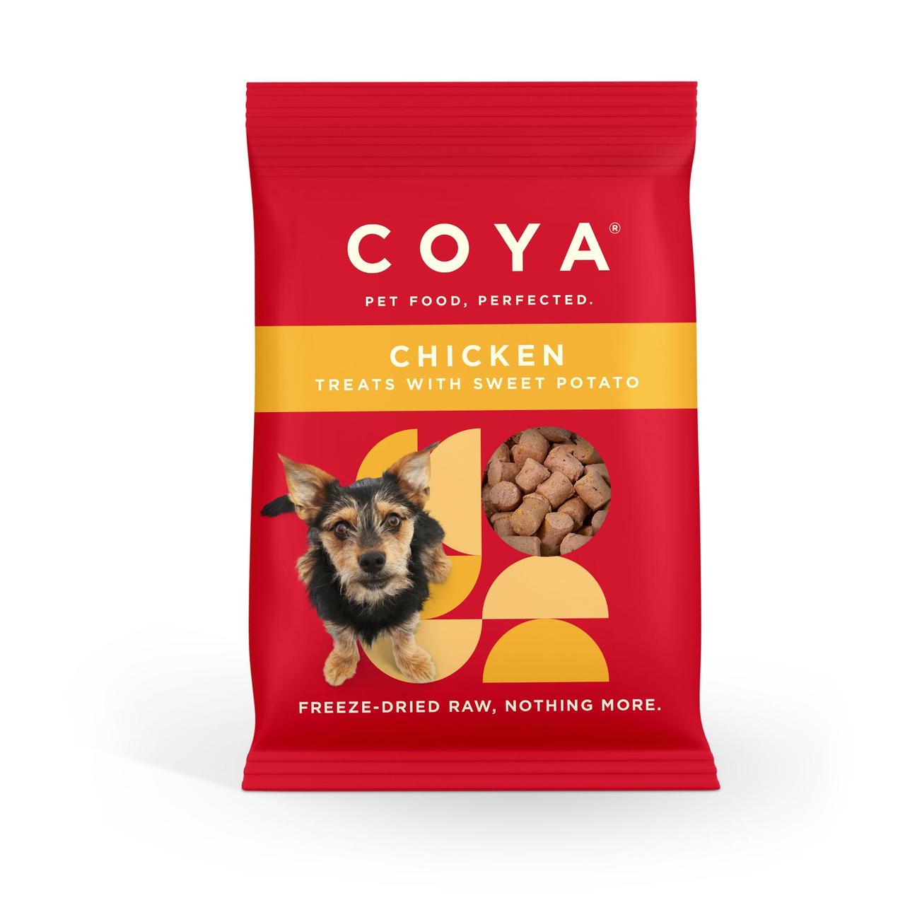 COYA Freeze-Dried Raw Adult Dog Treats Chicken