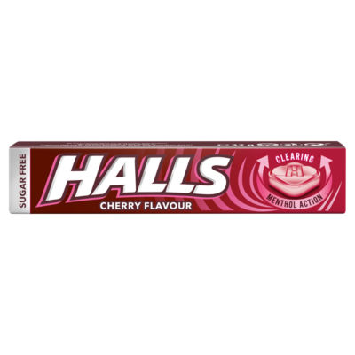 Halls Cherry Sugar Free Lozenges