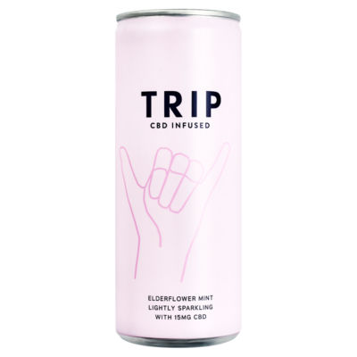 TRIP CBD Infused Elderflower Mint 250ml