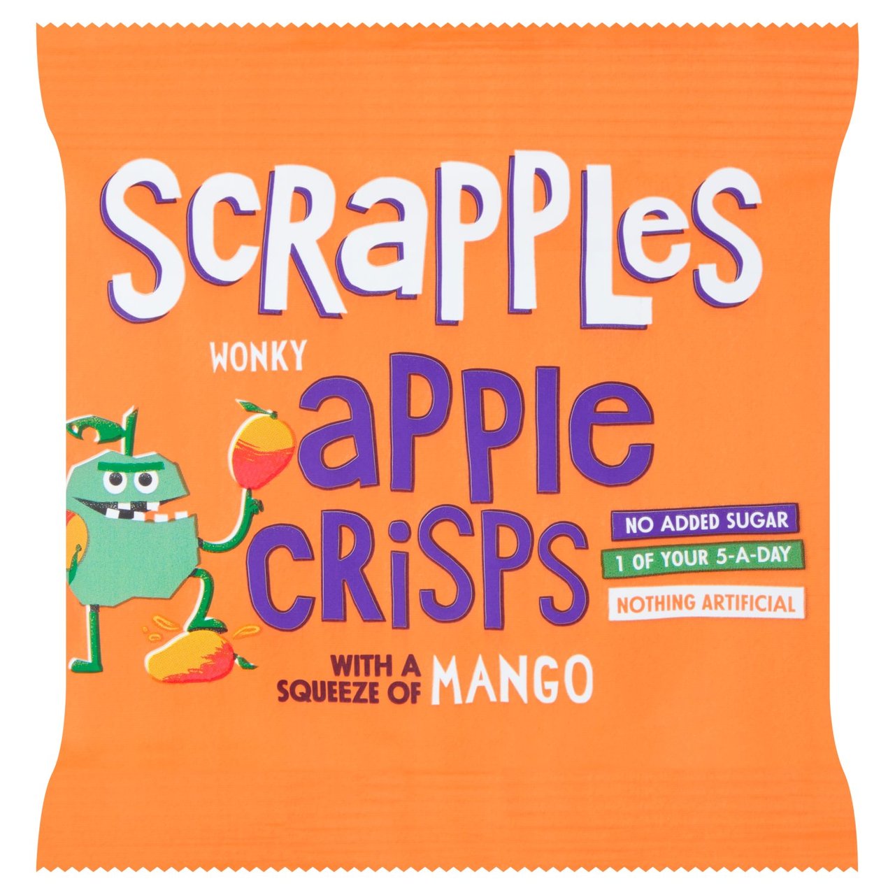 Scrapples Wonky Apple & Mango Crisps  12g