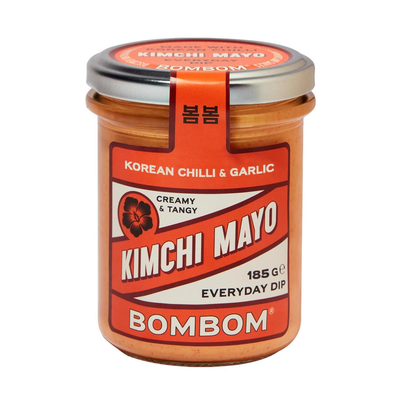 BOMBOM Kimchi Mayo Korean Chilli & Garlic Sauce 185g