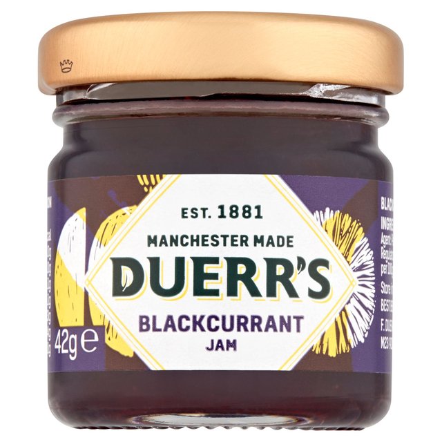 Duerr's Blackcurrant Jam  42g