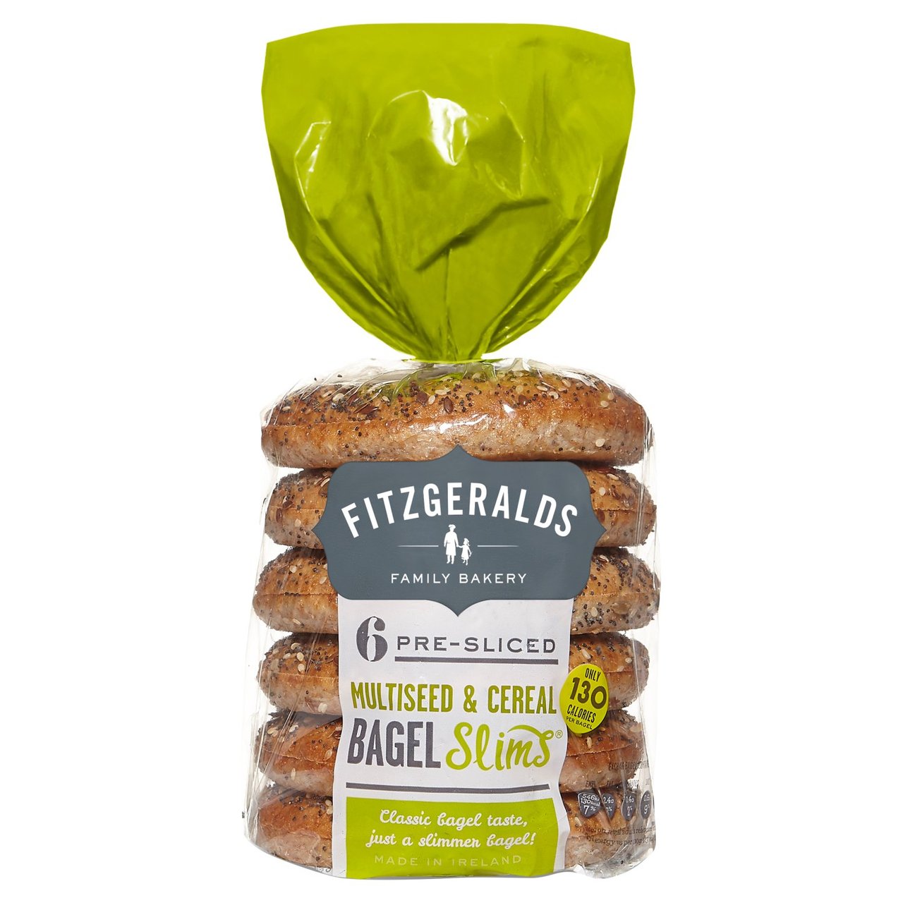 Fitzgeralds 6 Multiseed & Cereal Sliced Bagel Thins