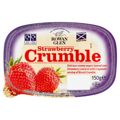 Rowan Glen Strawberry Crumble 150g