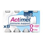 Actimel Original 0% Added Sugar Fat Free Yogurt Drink 8x100g