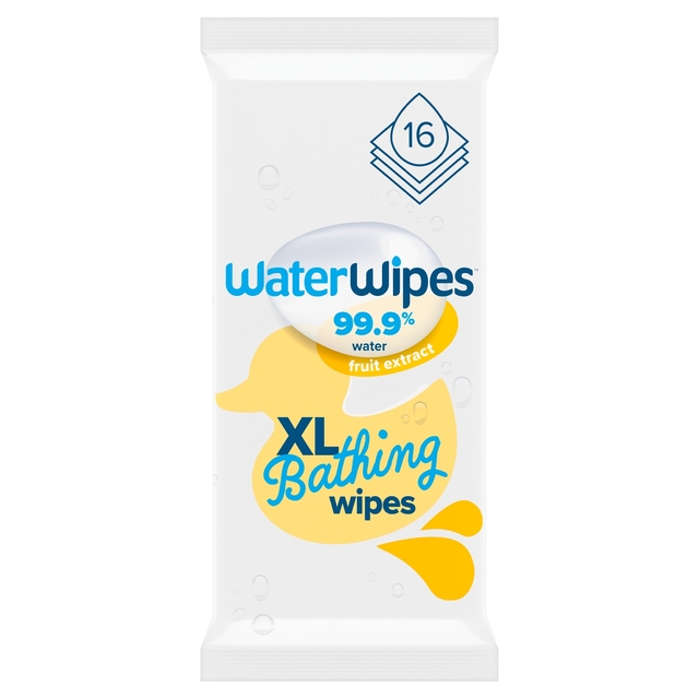 WaterWipes XL Bathing Baby Wipes 16 Wipes  16 per pack