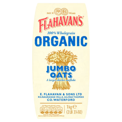 Flahavan's Organic Jumbo Oats