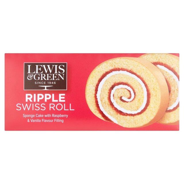 Lewis & Green Ripple Swiss Roll  200g