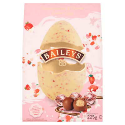 Baileys Strawberries & Cream Easter Egg 225g