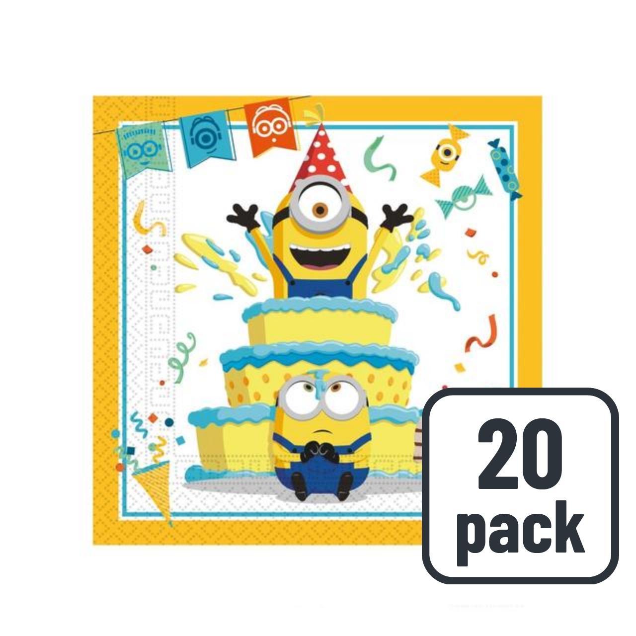 Minions Paper Napkins