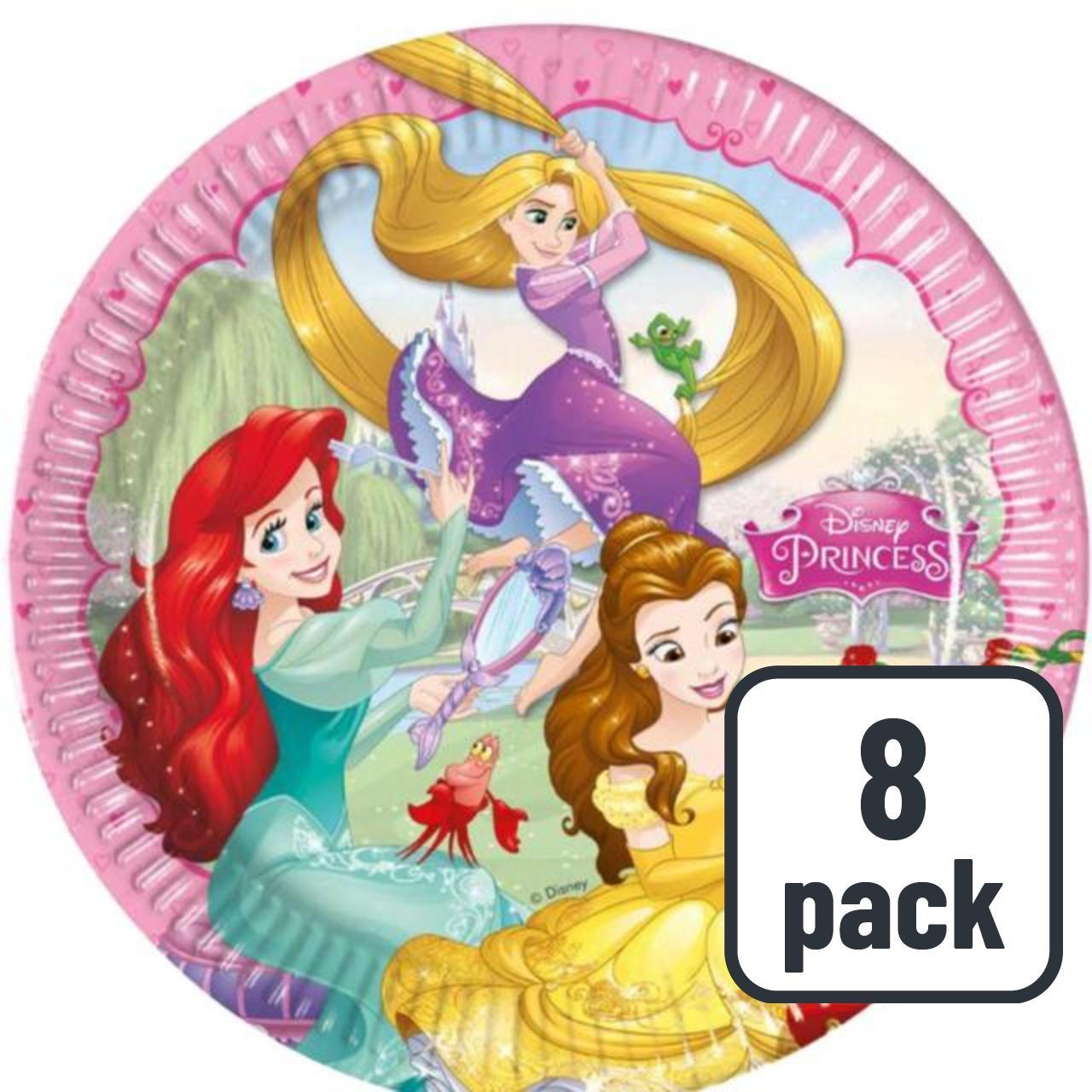 Disney Princess 23cm Paper Party Plates