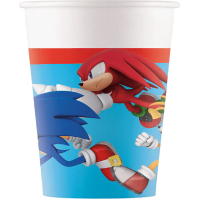 Sonic The Hedgehog Paper Cups