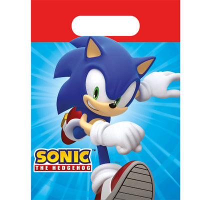 Sonic The Hedgehog Paper Bags