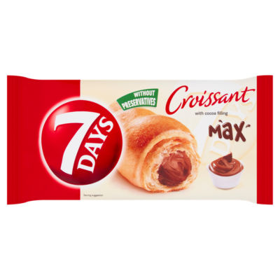 7 Days Croissant with Cocoa Filling Mах 80g