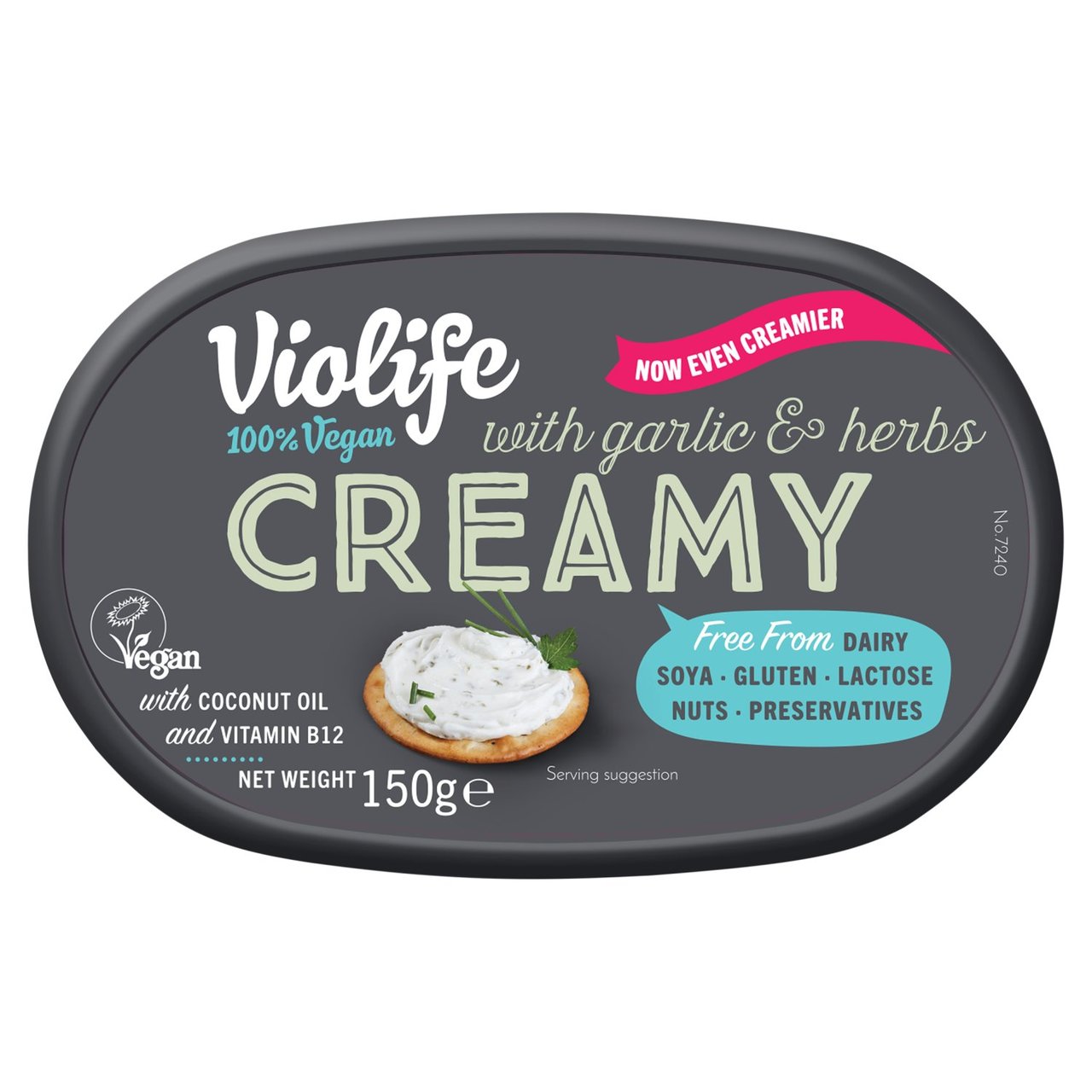 Violife Creamy Garlic and Herbs