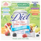 Irish Yogurts Diet Fat Free 4x125g