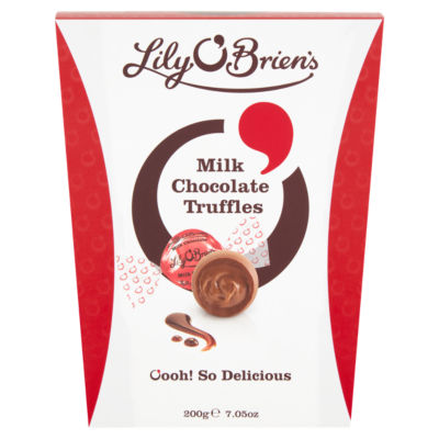 Lily O'Briens Milk Chocolate Truffles 200g