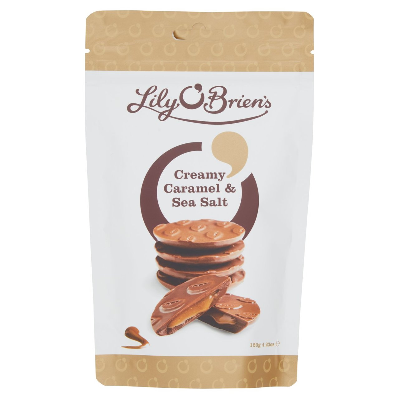 Lily O'Brien's Creamy Caramel & Sea Salt 100g