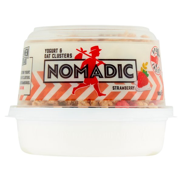 Nomadic Oat Clusters Strawberry  169g