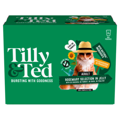 Tilly & Ted Adult Rosemary Selection in Jelly 12 x 85g (1.02kg)