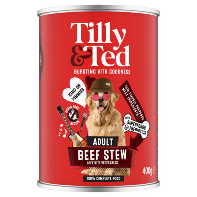 Tilly & Ted Adult Beef Stew Beef with Vegetables 400g