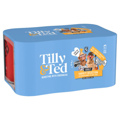 Tilly & Ted Adult Variety Selection 6 x 400g (2.4kg)