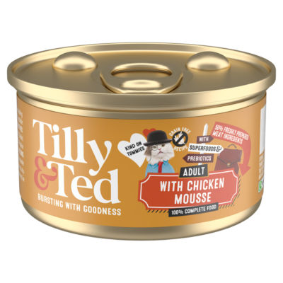 Tilly & Ted Adult with Chicken Mousse 85g