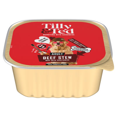 Tilly & Ted Adult Beef Stew Beef with Vegetables 300g