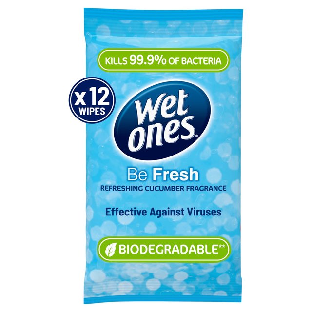 Wet Ones Fresh Antibacterial Hand Wipes x12