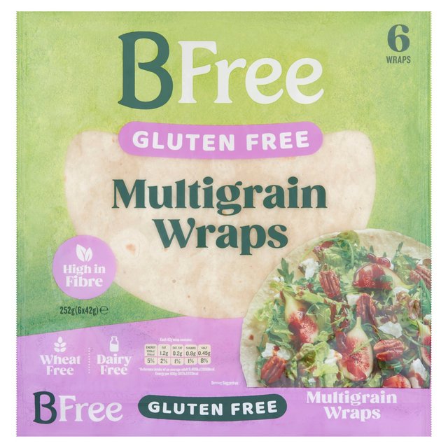 Bfree Gluten Free Multigrain Wrap 252g