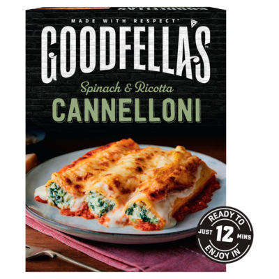 Goodfella's Spinach & Ricotta Cannelloni