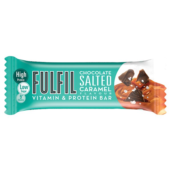 Fulfil Chocolate Salted Caramel Vitamin & Protein Bar 40G